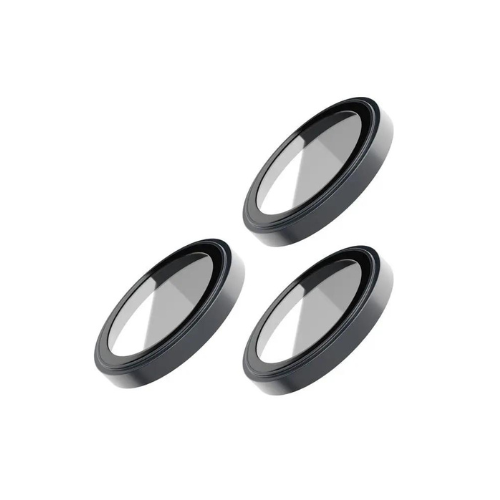 Levelo Lucent Trio 9H Hardness Camera Lens Protector Graphite for iPhone 15 Pro / 15 Pro Max LVLLDCL15PBK — image 3