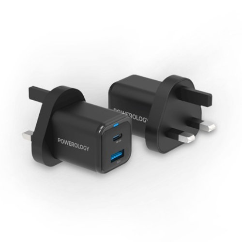 Powerology Super Compact Quick Charger 35W With USB C Cable PWCUQC021 — image 2