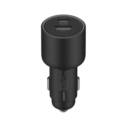 Xiaomi Mi 67W Dual-Port Fast Charging Car Charger Black — image 1