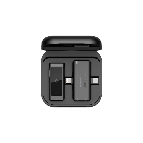 Powerology  Wireless Lavalier Microphone Black PWMICBK — image 2