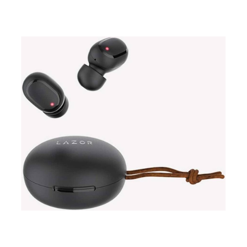 Lazor Fusion + EA225 Earphones, Bluetooth 5.0 Connectivity 300mAh Battery Capacity, Black — image 2