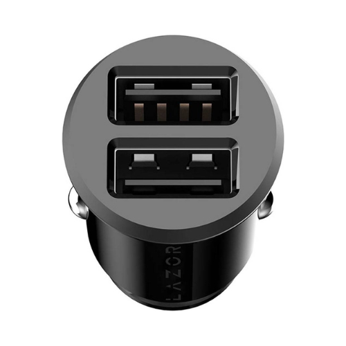 Lazor Voyager P CC13 Compact Car Charger, 1m Charging Cable USB-A TO Lightning — image 2