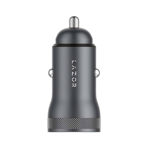 Lazor Voyager S CC20 Car Charger, 20W, Aluminum Alloy, Type-C & USB-A Dual Output — image 2