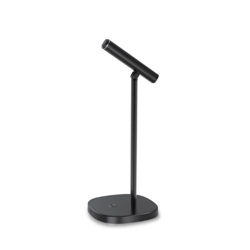 Porodo Desktop Tiltable USB Microphone with USB-C Data Cable - Black PD-SCMIC-BK — image 1