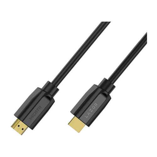 Lazor HDMI 3 HD12 Cable, Male to Male, 24K Gold-Plated Connectors — image 2