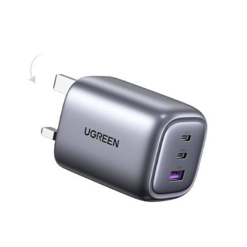 UGREEN Nexode 65W 3 Port PD Gan Fast Charger 2 USB &1 USB A Ports — image 1