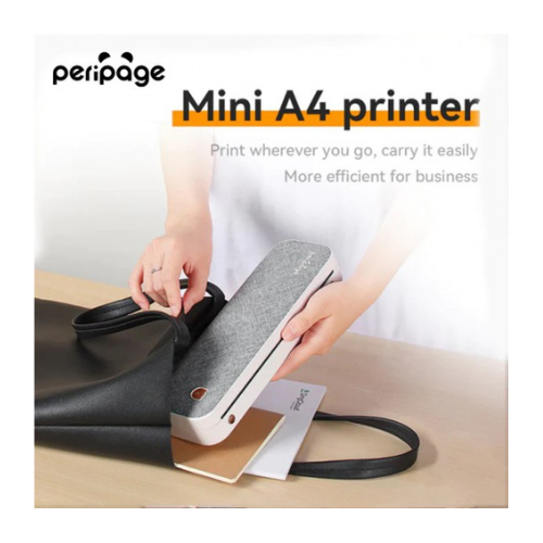 PeriPage A40 Portable Mini Thermal Printer With Free A4 Thermal Folded Paper — image 2