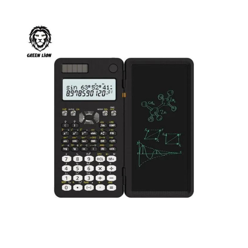 Green Lion Scientific Calculator & Writing Pad GNSCALWPADBK — image 2
