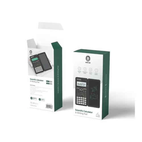 Green Lion Scientific Calculator & Writing Pad GNSCALWPADBK — image 1
