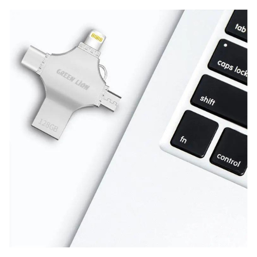 Green Lion 4-in-1 USB Flash Drive 128GB — image 2