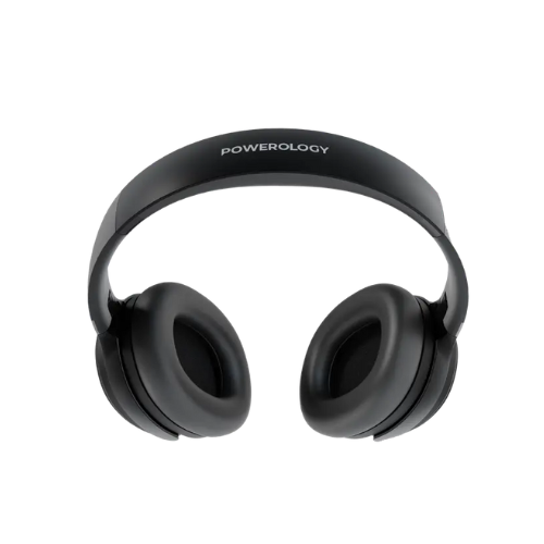 Powerology Noise Cancellation Headphone  PWLAU003 - Black — image 3