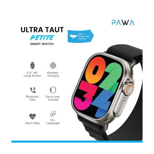Pawa Ultra Taut Petite Smart Watch Black — image 3
