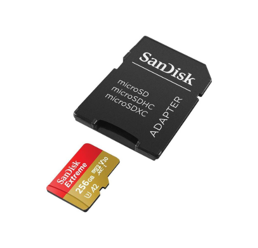 SanDisk Extreme 256GB microSD Memory Card – SDSQXAV-256G-GN6MN — image 2