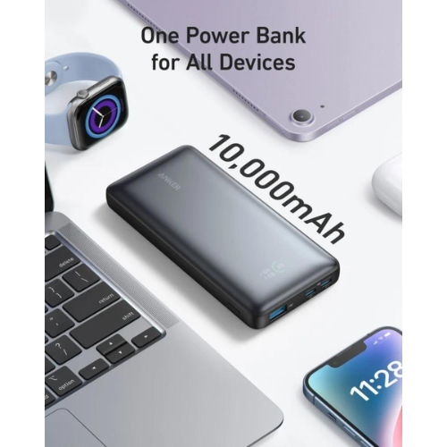 Anker 533 PowerCore Power Bank 25W 10000 mAh A1249H11– Black — image 3