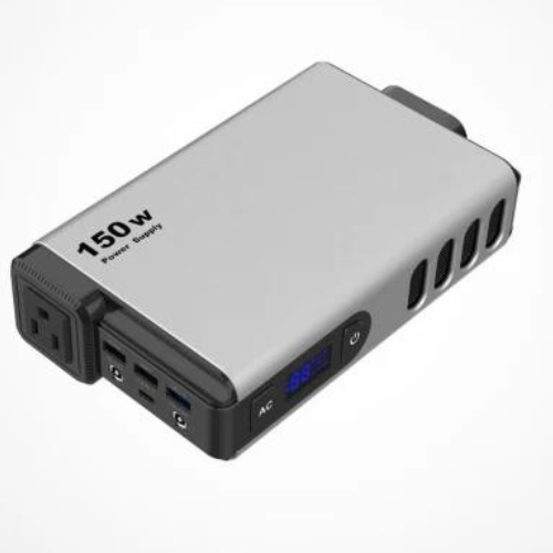 Powerology 32000mAh 150W Mini Power Station With AC Output Grey — image 2