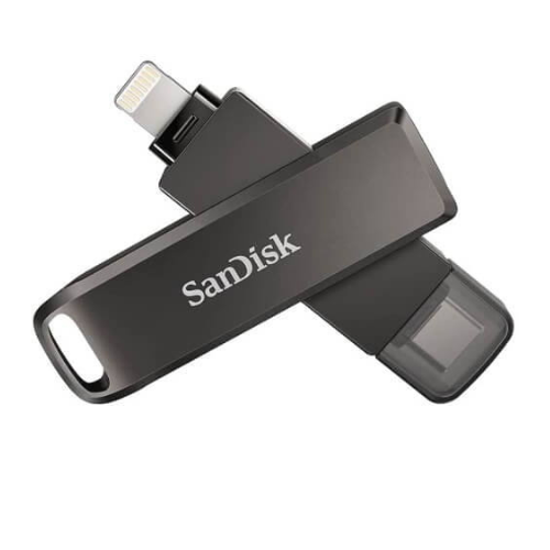 Sandisk 256GB Dual Flash Type C And Lightning 150MBPS -Sdix70N — image 1