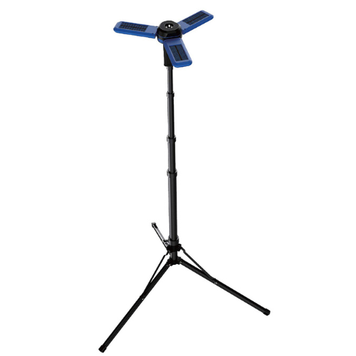 Powerology Camping Solar Foldable Tripod LED Light IPX4 3.7V 2600mAh — image 3