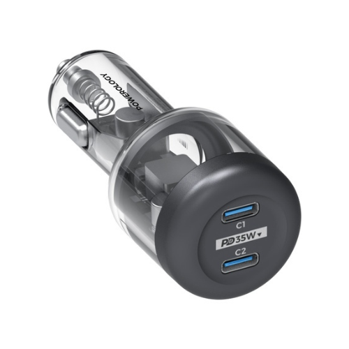 Powerology Crystalline Series Car Charger PD 35W — image 2