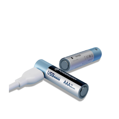 Powerology USB-C Rechargeable Lithium-Ion AAA Battery PRUBAAA4 — image 1