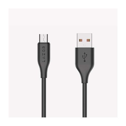 Lazor Flow CM85 USB-A to Micro-USB Cable, Fast Charging Cable, 1m Length — image 2