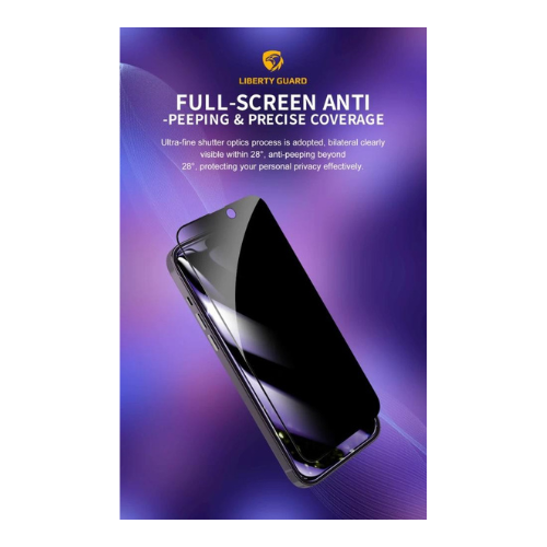 Liberty Guard 15 PRO 6.1" Matte Privacy Glass Protector — image 2
