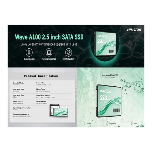Hikvision Wave 2TB 2.5" SSD (HS-SSD-Wave) 2048G — image 3