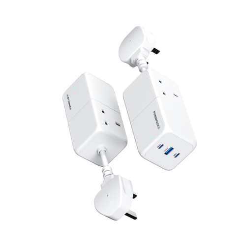 Powerology 65W USB Power Strip with Dual Power Sockets — image 3