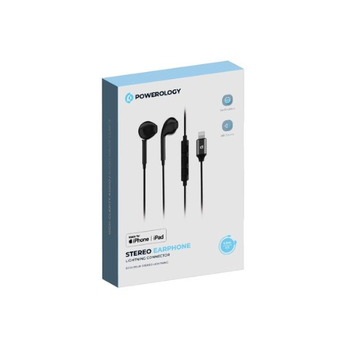 Powerology Stereo MFi Lightning Earphones 1.2M — image 1