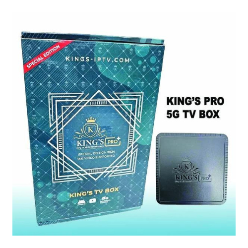 KINGS PRO 5G Android TV Box – Powerful 4K Smart Streaming Device — image 1