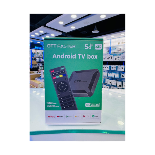 OTT FASTER Android TV Box — image 1