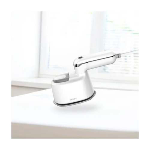Porodo Lifestyle Mini Steam Iron 1000W UK with Rotatable handle - White — image 2