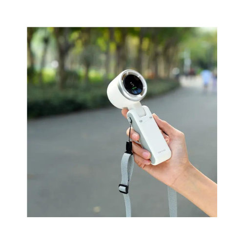 Porodo LifeStyle 3in1 Multi Fuctional 180° Foldable Handheld Turbo Fan - White — image 2