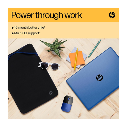HP Z3700 Blue Wireless Mouse Euro — image 3
