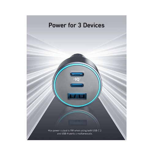 Anker 355 67W, 2 USB C, 1 USB A, 35W + 20W , 12 W Car  Charger — image 3