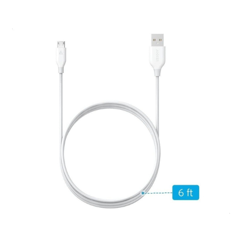 Anker A8133H21 SAM 6FT Cable White Plast — image 2