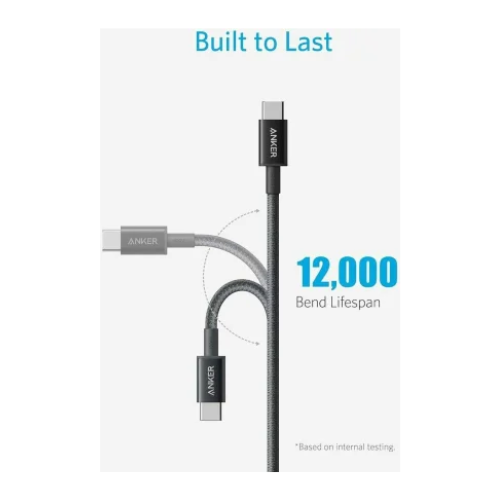 Anker USB C TO C Braided 3FeeT 240W A81D5H11 Black — image 2