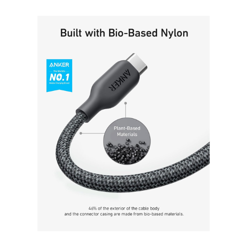 Anker USB C Cable 240W 3FT Braided Fast Charging Cable — image 3