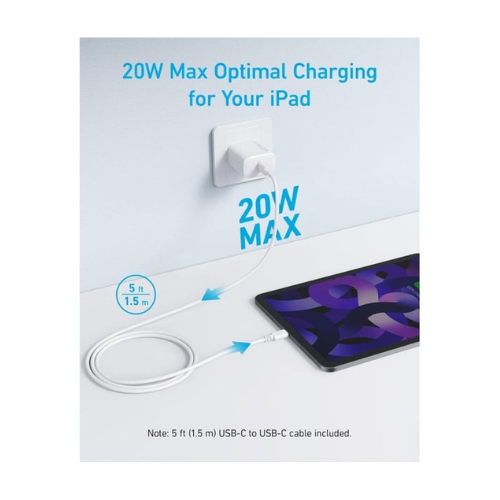 Anker B2347K21 20 Wall Charger with USB C Cable — image 2