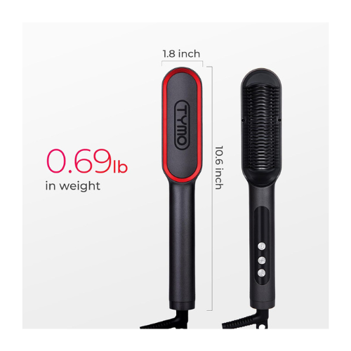 Tymo Hair Straightning Brush HV120 Black — image 3