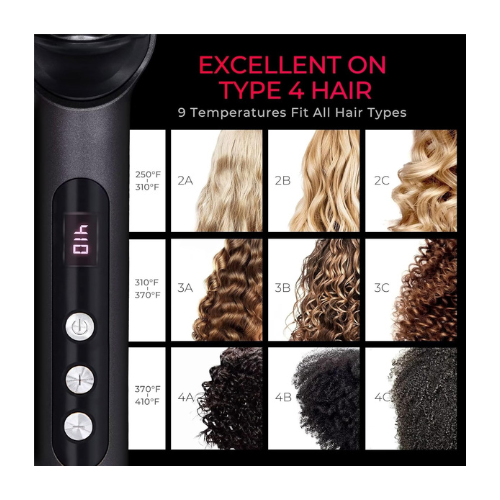 Tymo Hair Straightning Brush HV120 Black — image 2