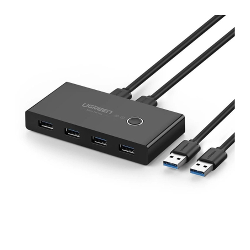 UGREEN 2 In 4 Out USB 3.0 Sharing Switch Box — image 1