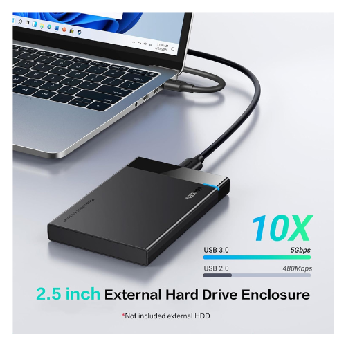 Ugreen USB 3.0 To 2.5'' SATA Hard Driver Enclosure 5Gbps — image 3