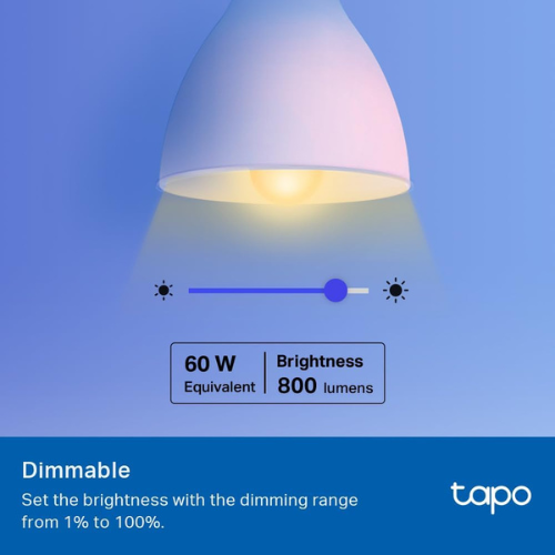 Tapo Smart Wi-Fi Multicolor Light Bulb — image 3