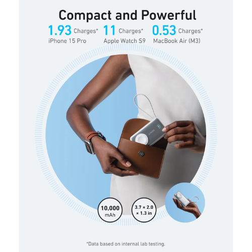 Anker Powercore Nano 10K MAH Power Bank A1657H21 — image 3