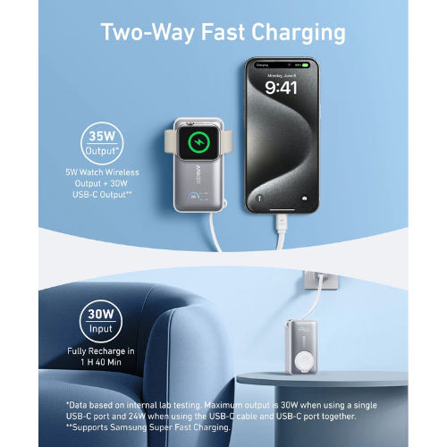 Anker Powercore Nano 10K MAH Power Bank A1657H21 — image 2
