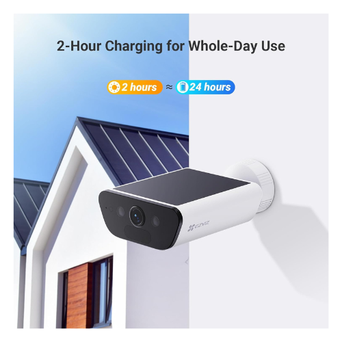 EZVIZ CB5 Camera 4K Solar Battery Camera Built-In Solar 10400mAh — image 2