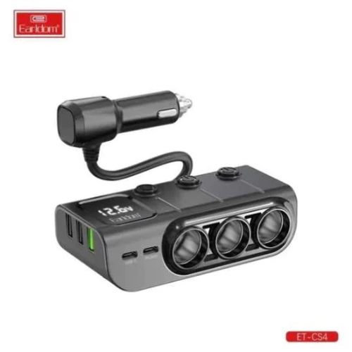 EARLDOM 120W Fast In Car Charger Splitter CS4 — image 4