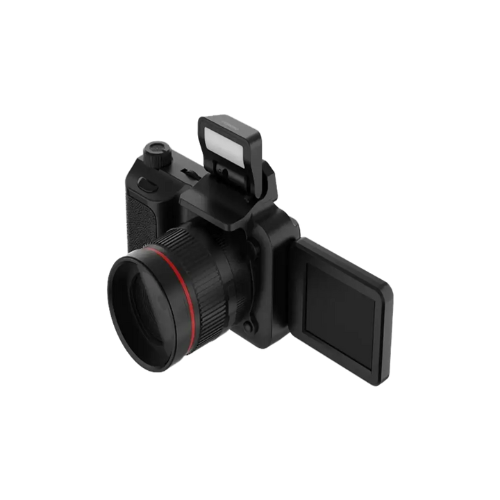 Porodo Lifestyle Digital Camera 16X Zoom Flip Flash Black — image 1