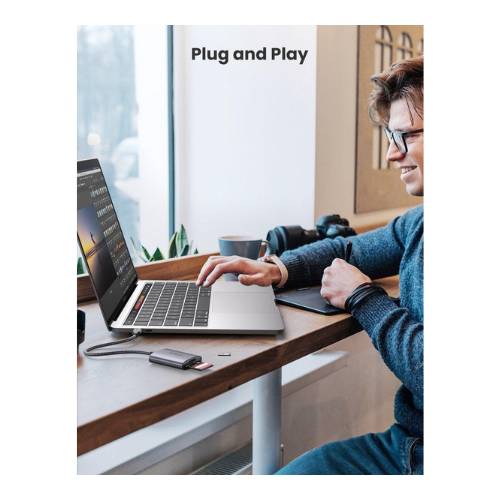 UGREEN 2 IN 1, USB C TO SD / TF Card Reader — image 3