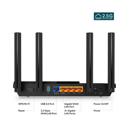 TP Link Archer AX55 Pro AX3000 Multi-Gigabit Wi-Fi 6 Router — image 3